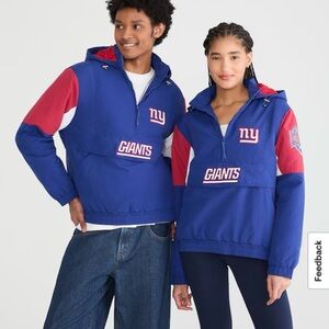 NFL Blue and Red Giants Jacket